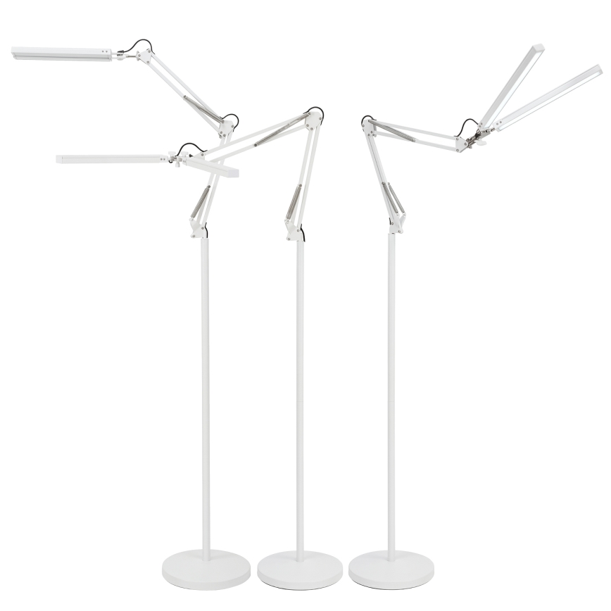Brilagi - LED hämardatav painduv põrandalamp VARIO LED/14W/230V 3000-6000K 157 cm valge