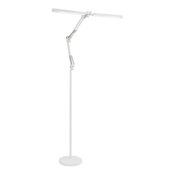 Brilagi - LED hämardatav painduv põrandalamp VARIO LED/14W/230V 3000-6000K 157 cm valge