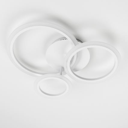 Brilagi - LED Hämardatav pinnale kinnitatav lühter ORBITS LED/40W/230V 3000-6500K valge + kaugjuhtimispult