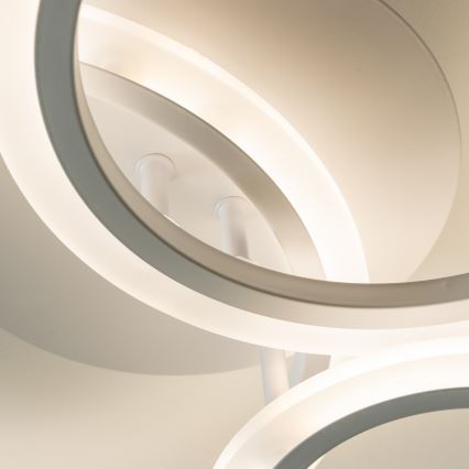 Brilagi - LED Hämardatav pinnale kinnitatav lühter ORBITS LED/40W/230V 3000-6500K valge + kaugjuhtimispult