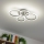 Brilagi - LED Hämardatav pinnale kinnitatav lühter ORBITS LED/50W/230V 3000-6500K antratsiit + kaugjuhtimispult