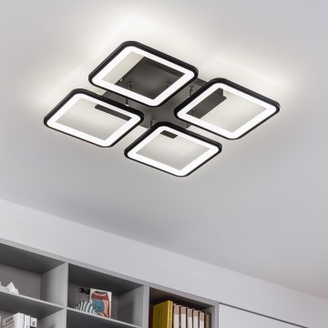 Brilagi - LED Hämardatav pinnale kinnitatav lühter SQUARED LED/85W/230V 3000-6500K + kaugjuhtimispult