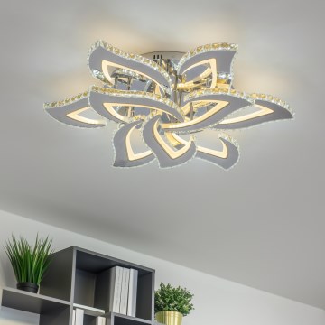 Brilagi - LED Hämardatav pinnale kinnitatav lühter TWIST LED/180W/230V 3000-6500K + kaugjuhtimispult