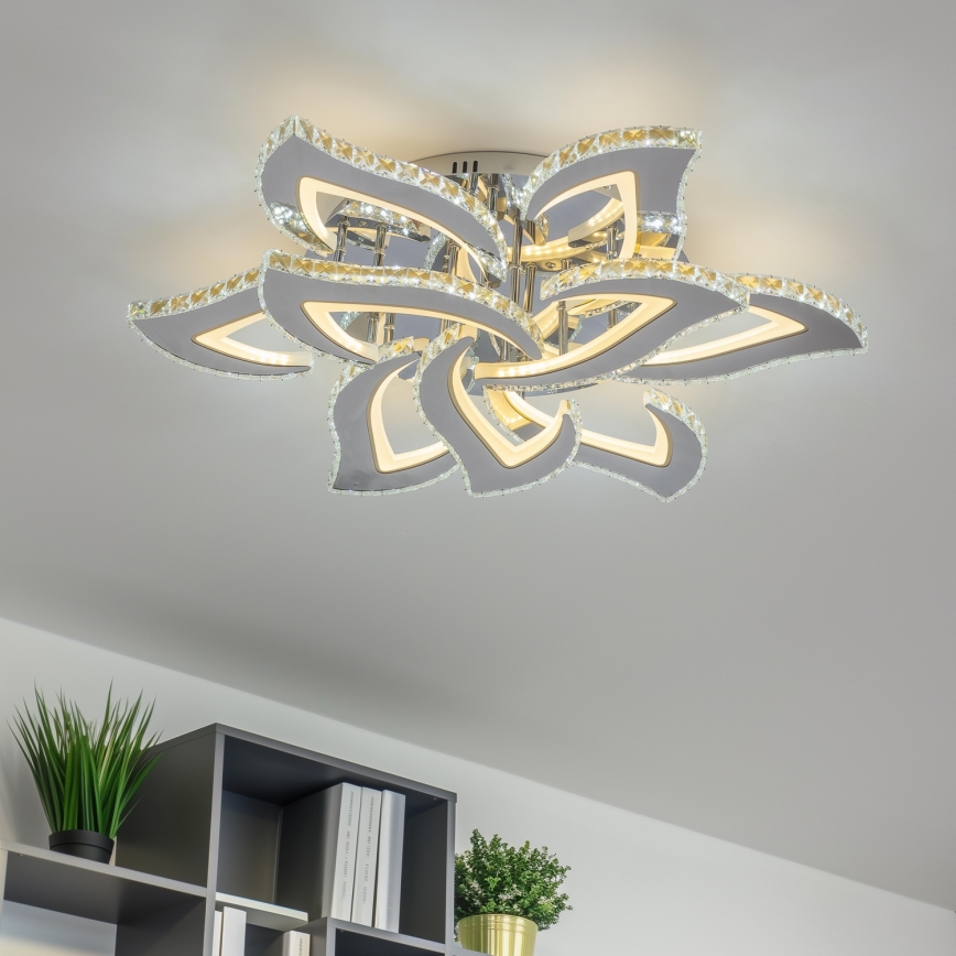 Brilagi - LED Hämardatav pinnale kinnitatav lühter TWIST LED/180W/230V 3000-6500K + kaugjuhtimispult
