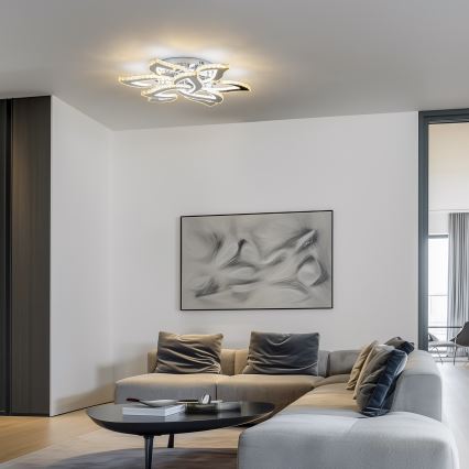 Brilagi - LED Hämardatav pinnale kinnitatav lühter TWIST LED/180W/230V 3000-6500K + kaugjuhtimispult