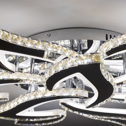Brilagi - LED Hämardatav pinnale kinnitatav lühter TWIST LED/180W/230V 3000-6500K + kaugjuhtimispult
