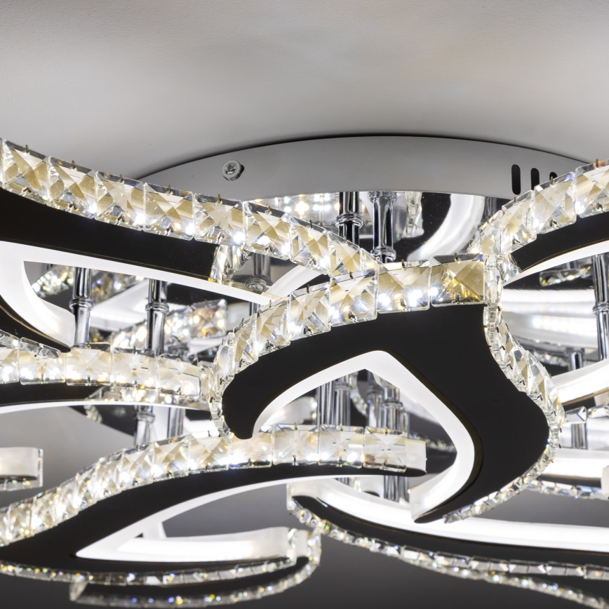 Brilagi - LED Hämardatav pinnale kinnitatav lühter TWIST LED/180W/230V 3000-6500K + kaugjuhtimispult