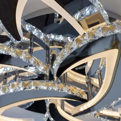 Brilagi - LED Hämardatav pinnale kinnitatav lühter TWIST LED/180W/230V 3000-6500K + kaugjuhtimispult