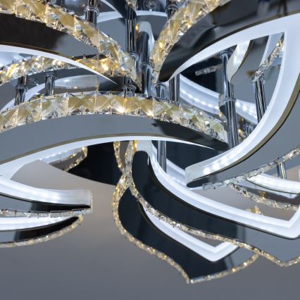 Brilagi - LED Hämardatav pinnale kinnitatav lühter TWIST LED/180W/230V 3000-6500K + kaugjuhtimispult