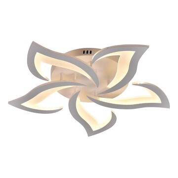Brilagi - LED Hämardatav pinnale kinnitatav lühter TWIST LED/55W/230V 3000-6500K valge + kaugjuhtimispult