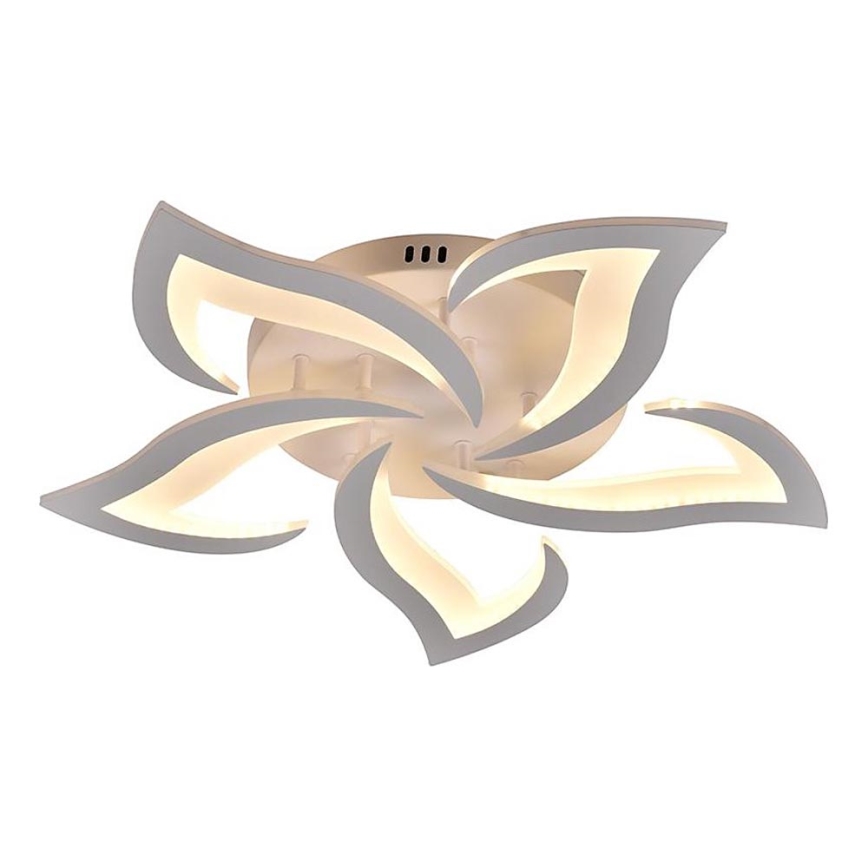 Brilagi - LED Hämardatav pinnale kinnitatav lühter TWIST LED/55W/230V 3000-6500K valge + kaugjuhtimispult