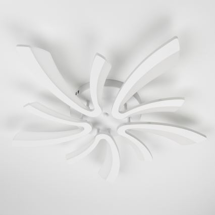 Brilagi - LED Hämardatav pinnale kinnitatav lühter TWIST LED/55W/230V 3000-6500K valge + kaugjuhtimispult