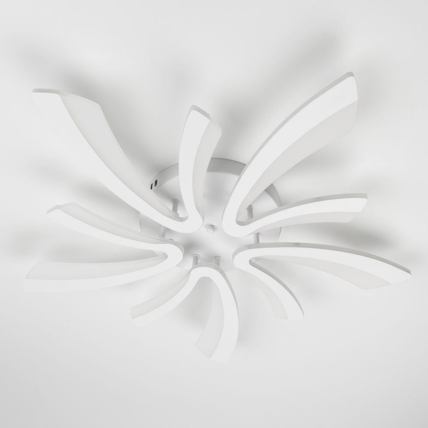Brilagi - LED Hämardatav pinnale kinnitatav lühter TWIST LED/55W/230V 3000-6500K valge + kaugjuhtimispult