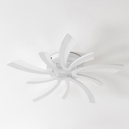 Brilagi - LED Hämardatav pinnale kinnitatav lühter TWIST LED/55W/230V 3000-6500K valge + kaugjuhtimispult