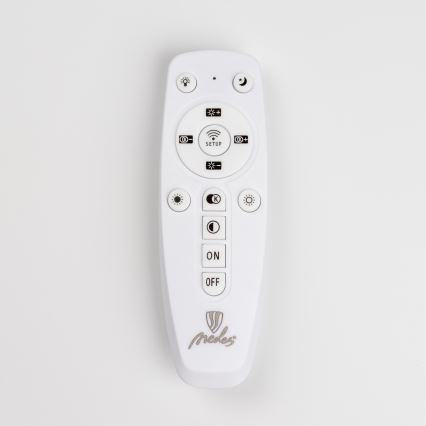 Brilagi - LED Hämardatav pinnale kinnitatav lühter TWIST LED/65W/230V 3000-6500K valge + kaugjuhtimispult