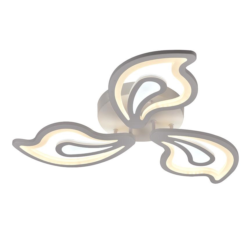 Brilagi - LED Hämardatav pinnale kinnitatav lühter TWIST LED/75W/230V 3000-6500K + kaugjuhtimispult