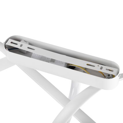 Brilagi - LED hämardatav pinnapealne laevalgusti TWISTER LED/60W/230V 3000-6000K valge + kaugjuhtimispult