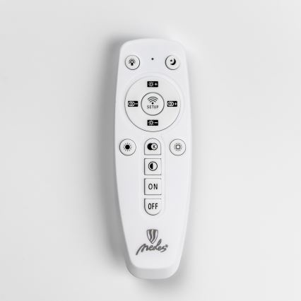 Brilagi - LED hämardatav pinnapealne laelühter ORBITS LED/50W/230V 3000-6500K must + kaugjuhtimispult