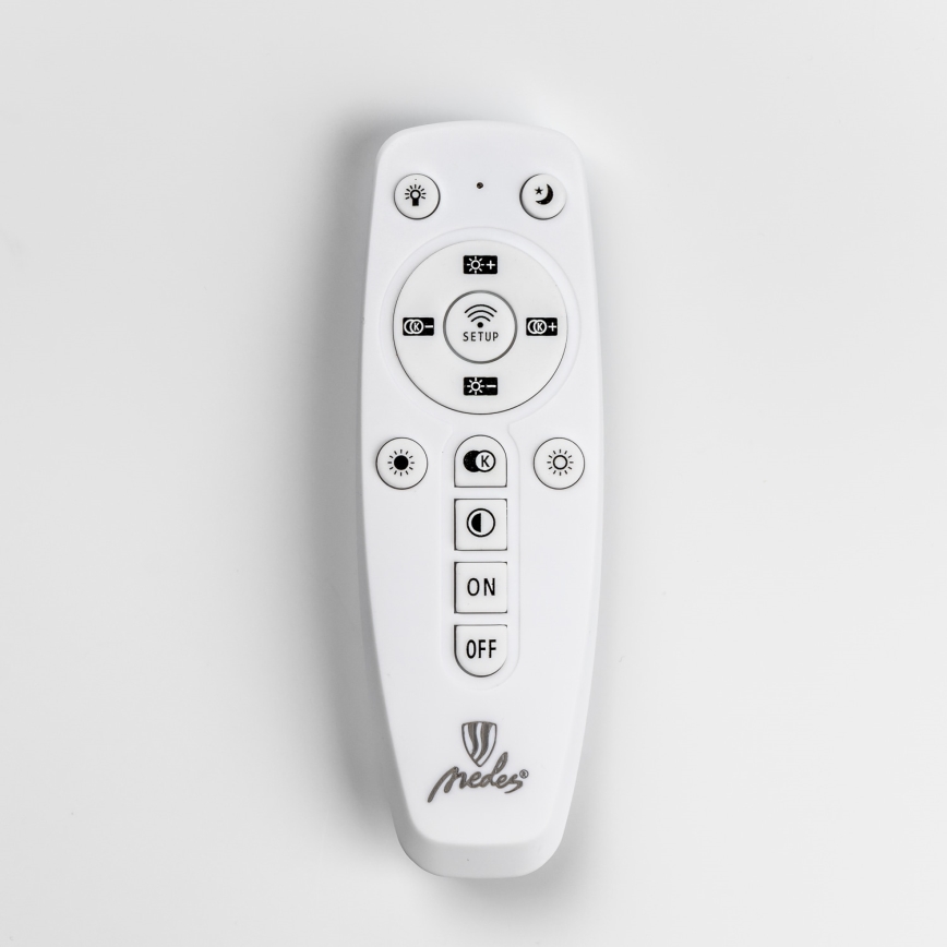 Brilagi - LED hämardatav pinnapealne laelühter ORBITS LED/50W/230V 3000-6500K must + kaugjuhtimispult