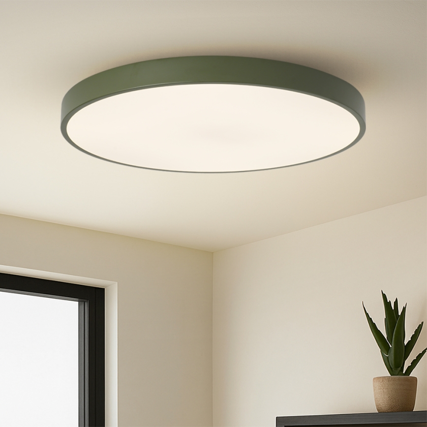 Brilagi - LED-hämardatav valgusti POOL SMART LED/128W/230V, läbimõõt 100 cm, 3000-6000K, Wi-Fi Tuya + kaugjuhtimispult, roheline