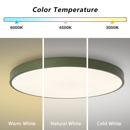 Brilagi - LED-hämardatav valgusti POOL SMART LED/128W/230V, läbimõõt 100 cm, 3000-6000K, Wi-Fi Tuya + kaugjuhtimispult, roheline