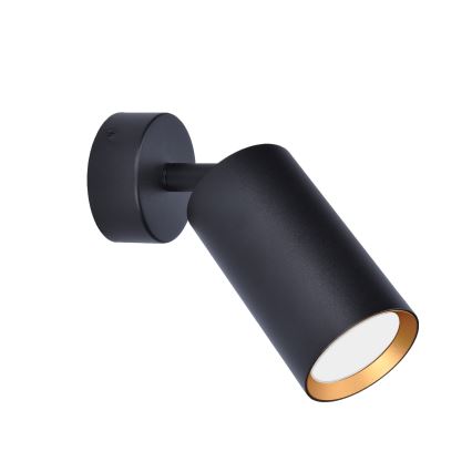 Brilagi - LED RGBW hämardatav suunavalgusti SELE 1xGU10/4,8W/230V 3000K must/kuldne + kaugjuhtimispult