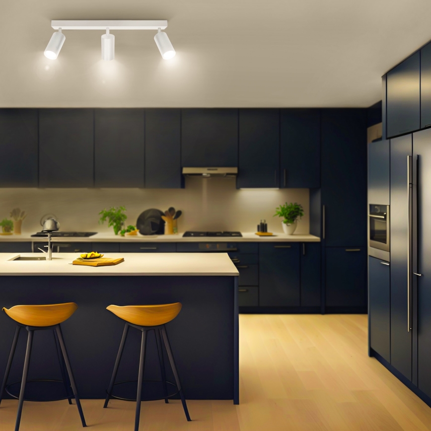 Brilagi - LED-hämardatav punktvalgusti SELE 3xGU10/6W/230V 3000K valge