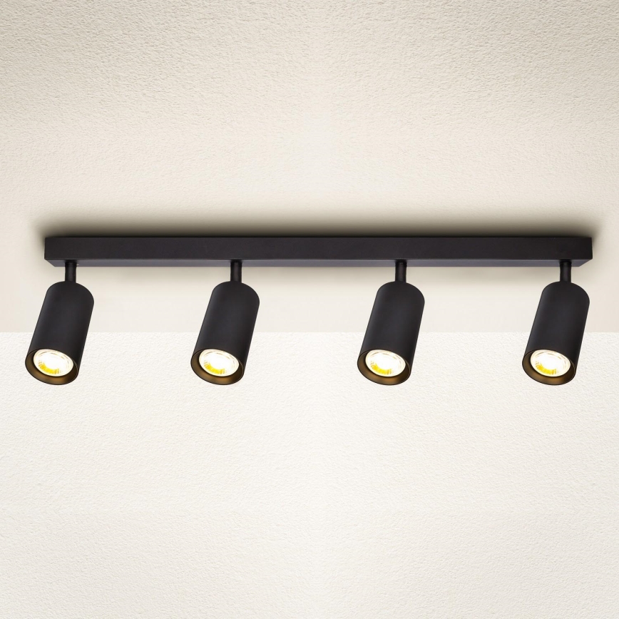 Brilagi - LED hämardatav punktvalgusti SELE 4xGU10/6,5W/230V 2700-6500K must