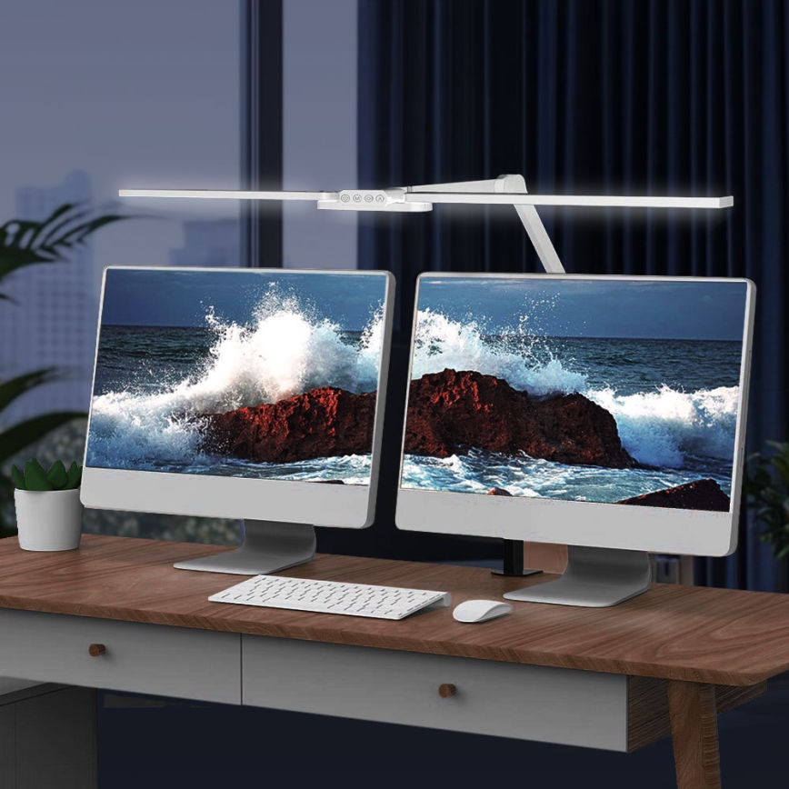 Brilagi - LED Hämardatav puutetundlik paindlik laualamp VARIO LED/24W/230V 3000-6500K CRI 92 valge