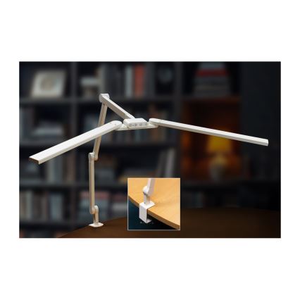 Brilagi - LED Hämardatav puutetundlik paindlik laualamp VARIO LED/24W/230V 3000-6500K CRI 92 valge