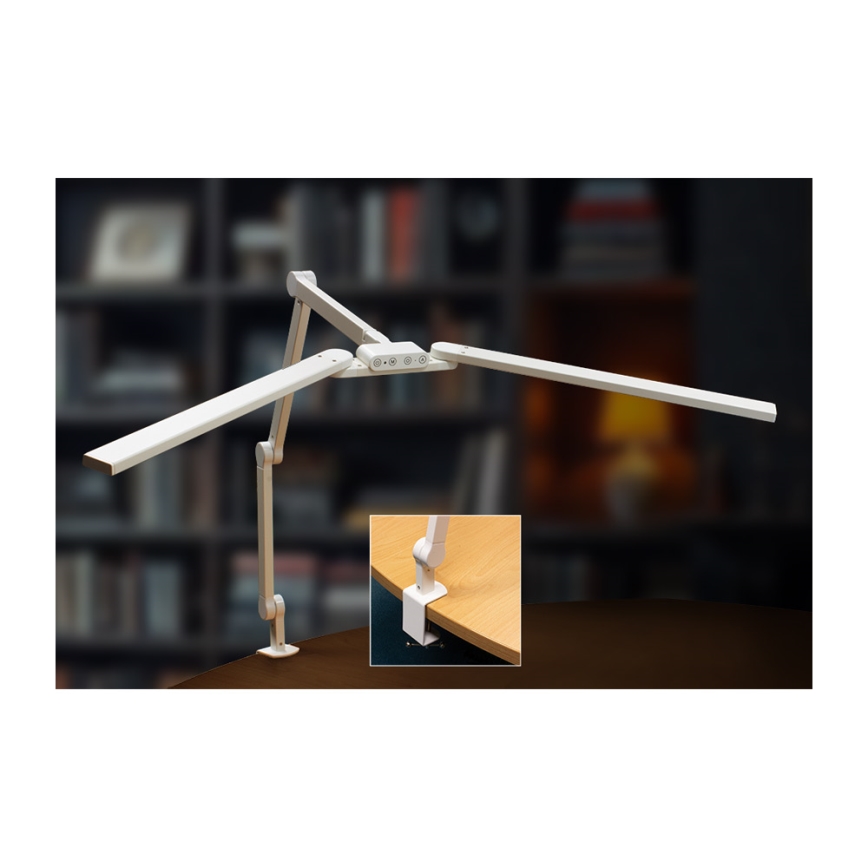Brilagi - LED Hämardatav puutetundlik paindlik laualamp VARIO LED/24W/230V 3000-6500K CRI 92 valge