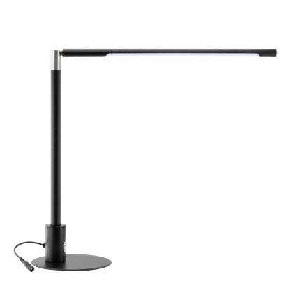 Brilagi - LED-hämardatav puutetundlik laualamp USB-portidega VARIO LED/7W/230V 3000-6500K CRI 96 must