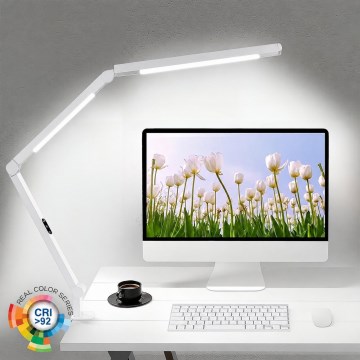 Brilagi - LED hämardatav puutetundlik painduv laualamp VARIO LED/12W/230V 3000/4000/5000/6500K CRI 92 valge