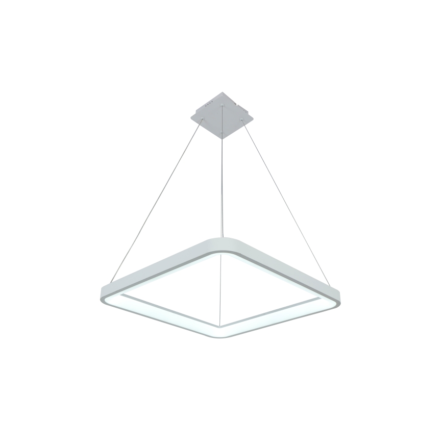 Brilagi - hämardatav LED-rippvalgusti kaabliga FALCON SLIM LED/50W/230V 3000-6500K 50x50 cm valge + kaugjuhtimispult