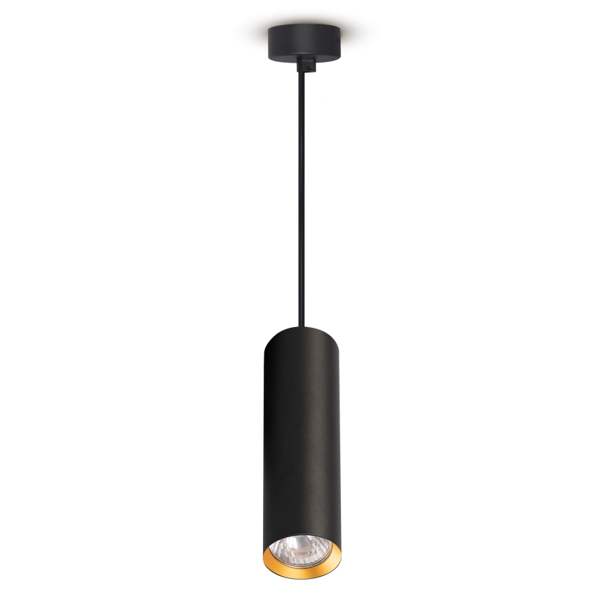 Brilagi - LED RGBW hämardatav rippvalgusti juhtmel SELE 1xGU10/4,8W/230V 3000K must/kuldne + kaugjuhtimispult