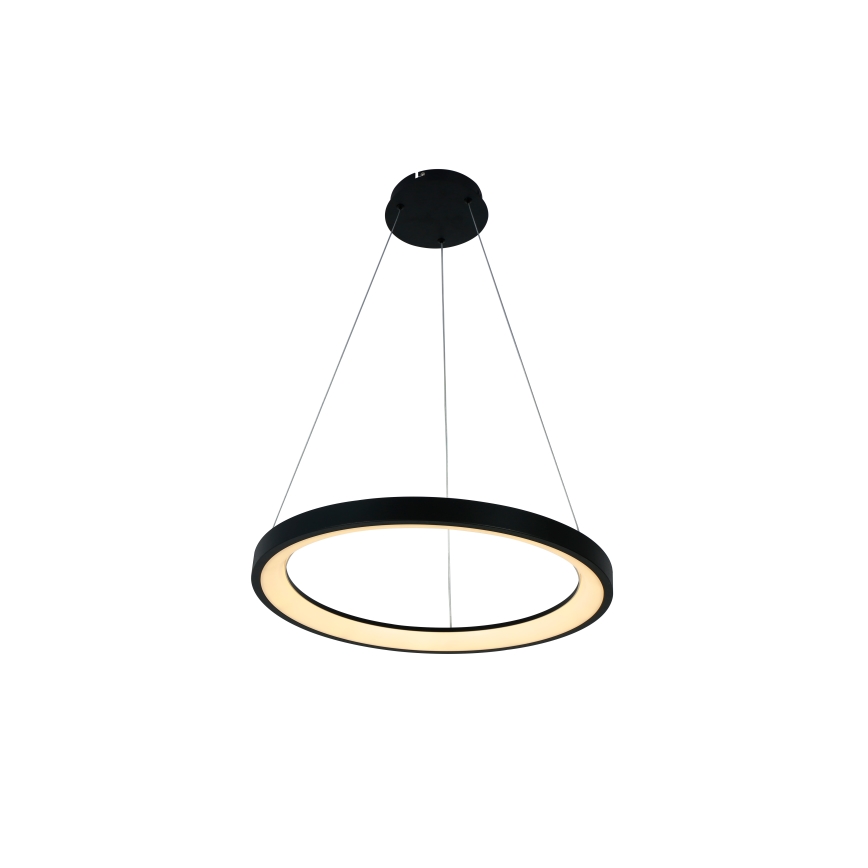 Brilagi - LED hämardatav rippvalgusti kaabliga FALCON SLIM LED/42W/230V 3000-6500K läbimõõt 50 cm must + kaugjuhtimispult