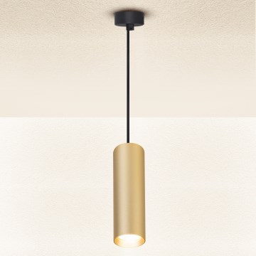 Brilagi - LED hämardatav ripplamp kaablil SELE 1xGU10/6,5W/230V 2700-6500K must/kuldne