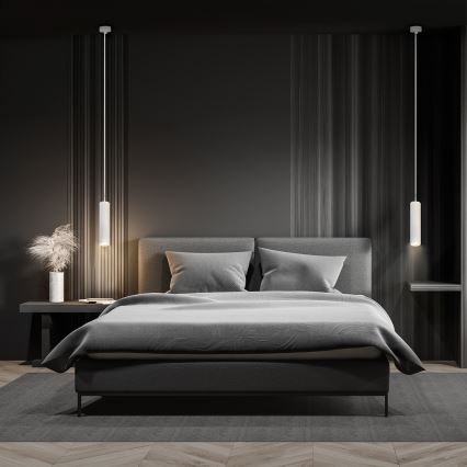 Brilagi - LED RGBW hämardatav ripplamp kaablil SELE 1xGU10/6W/230V 3000K valge