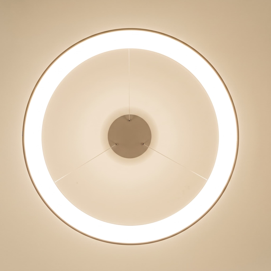 BRILAGI - LED Hämardatav ripplühter kaablil FALCON II LED/108W/230V 3000-6500K läbimõõt 80 cm beež + kaugjuhtimispult