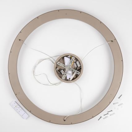 BRILAGI - LED Hämardatav ripplühter kaablil FALCON II LED/108W/230V 3000-6500K läbimõõt 80 cm beež + kaugjuhtimispult