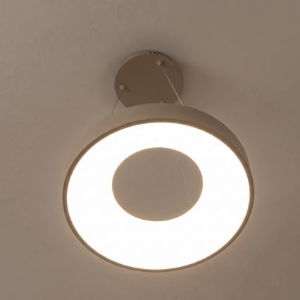 BRILAGI - Hämardatav LED-laelühter kaablil FALCON II LED/67W/230V 3000-6500K pr. 40 cm beež + kaugjuhtimispult