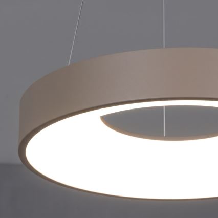 BRILAGI - Hämardatav LED-laelühter kaablil FALCON II LED/67W/230V 3000-6500K pr. 40 cm beež + kaugjuhtimispult