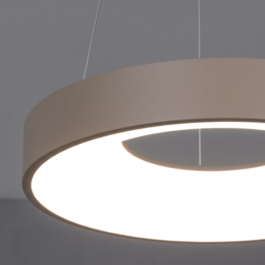 BRILAGI - Hämardatav LED-laelühter kaablil FALCON II LED/67W/230V 3000-6500K pr. 40 cm beež + kaugjuhtimispult