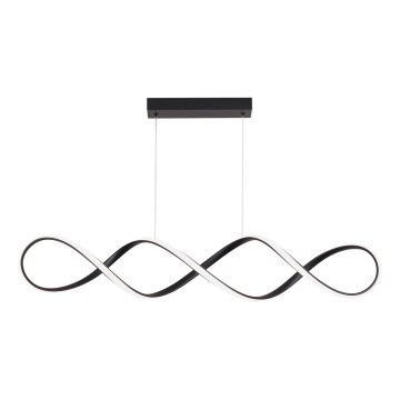 Brilagi - LED hämardatav rippvalgusti kaablil DNA LED/41W/230V 3000-6000K must + kaugjuhtimispult