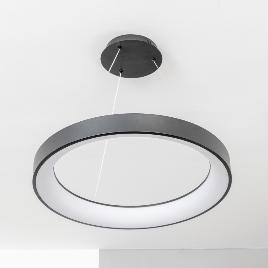 BRILAGI - LED-hämardatav kaabliga riputatav laelühter FALCON II LED/99W/230V 3000–6500K läbimõõt 60 cm must + kaugjuhtimispult
