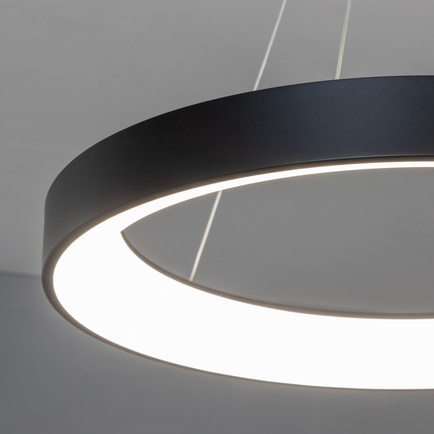 BRILAGI - LED-hämardatav kaabliga riputatav laelühter FALCON II LED/99W/230V 3000–6500K läbimõõt 60 cm must + kaugjuhtimispult