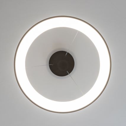 BRILAGI - LED-hämardatav kaabliga riputatav laelühter FALCON II LED/99W/230V 3000–6500K läbimõõt 60 cm must + kaugjuhtimispult