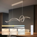 Brilagi - LED hämardatav rippvalgusti kaablil SIGNATURE LED/55W/230V 3000-6000K 120x23 cm beež + kaugjuhtimispult