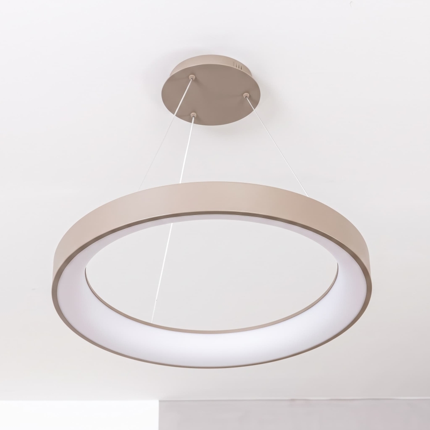 BRILAGI - LED-hämardatav rippvalgusti kaabliga FALCON II LED/99W/230V 3000-6500K läbimõõt 60 cm beež + kaugjuhtimispult