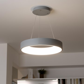 Brilagi - LED-hämardatav rippvalgusti riputuskaabliga FALCON LED/40W/230V 3000-6500K Ø 45 cm hall + kaugjuhtimispult
